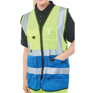 Beeswift High Visibility Two Tone Executive Waistcoat Saturn