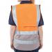 Beeswift High Visibility Two Tone Executive Waistcoat OrangeGrey L HVWCTTORGYL BSW24483
