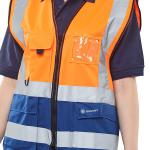 Beeswift High Visibility Two Tone Executive Waistcoat BSW24487