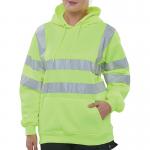 Beeswift Pull On Hoody Sweatshirt Saturn Yellow L BSW24600