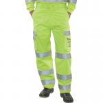 Beeswift High Visibility Trousers Saturn Yellow 32 BSW24868