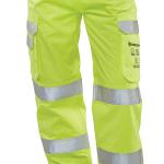 Beeswift High Visibility Trousers Saturn Yellow 30T BSW24878