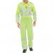 Beeswift ARC Flash High Visibility Coverall Saturn Yellow 38 CARC7SY38 BSW24893