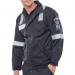 Beeswift ARC Woven Jacket Fire Retardant Anti-static Navy Blue XL CARC920NXL BSW24910