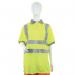Beeswift Ladies High Visibility Short Sleeve Polo Shirt Saturn Yellow XS LPK20SYXS BSW24969