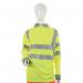 Beeswift Ladies High Visibility Long Sleeve Polo Shirt Saturn Yellow M LPK22SYM BSW24972
