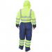 Beeswift Two Tone Hi Visibility Thermal Waterproof Coverall BSW25117