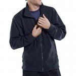 Beeswift Standard Full Zip Fleece Jacket Navy Blue XS FLJNXS BSW25440