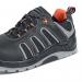 Beeswift Non Metallic S3 Lace Up Water Resistant Trainer 1 Pair Black/Orange 04 BSW25642