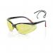 Beeswift High Performance Lens Safety Spectacles Yellow BSW25727