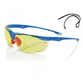 Beeswift Sports Style Safety Spectacles Yellow ZZ0040Y BSW25730
