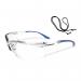 Beeswift Adjustable Safety Spectacles ClearClear Frame BSW25734