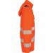 Beeswift Deltic High Visibility Foul Weather Jacket Orange S BSW26277