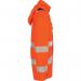 Beeswift Deltic High Visibility Foul Weather Jacket Orange 2XL BSW26281