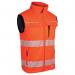 Beeswift Deltic High Visibility Softshell Bodywarmer Orange L BSW26286