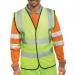 Beeswift Bseen EN ISO 20471 High Visibility Vest (Pack of 100) Saturn Yellow XL BSW26298
