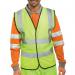 Beeswift Bseen EN ISO 20471 High Visibility Vest (Pack of 100) Saturn Yellow 3XL BSW26650