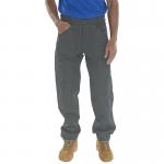 Beeswift Click Action Work Trousers Grey 30T BSW26664