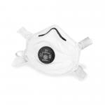 Beeswift FFP3 Moulded Valved Cup Respirator Mask White BSW27063