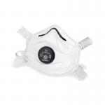 Beeswift FFP3 Moulded Valved Cup Respirator Mask White BSW27063