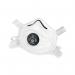Beeswift FFP3 Moulded Valved Cup Respirator Mask White BS033 BSW27063