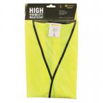 Beeswift BSafe High Visibility Vest Saturn Yellow XL BSW27070