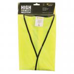Beeswift BSafe High Visibility Vest Saturn Yellow XL BS062XL BSW27070