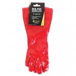 Beeswift PVC Gauntlets 1 Pair 16 Inch Red 16 inch BSW27089