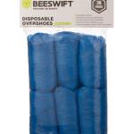 Beeswift Disposable Overshoes Blue One Size (Pack of 30 Pairs) BSW27090