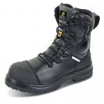 Beeswift Click Trencher Internal Metatarsal Side Zip Lace Up Safety Boots 1Pr Black 3 CF67BL03 BSW29185