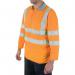 Beeswift High Visibility Plant Operators 34 Sleeve Polo Shirt Orange M BSW30333
