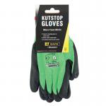 Beeswift Kutstop Micro Foam Nitrile Gloves 1Pr Green Large BS050L BSW30384
