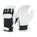 Beeswift Drivers Gloves 1Pr Soft Grain Leather Black Large BS051L BSW30385