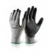 Beeswift Kutstop Polyurethane Gloves 1 Pair Black L BSW30386