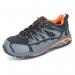 Beeswift S3 Composite Water Resistant Lace Up Trainers 1Pr BlackOrange 4 CF2904 BSW30668