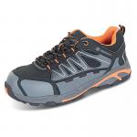 Beeswift S3 Composite Water Resistant Lace Up Trainers 1Pr BlackOrange 6.5 CF2906.5 BSW30686