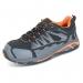 Beeswift S3 Composite Water Resistant Lace Up Trainers 1Pr BlackOrange 6.5 CF2906.5 BSW30686