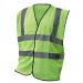 Beeswift High Visibility Mesh Vest Saturn Yellow 2XL HVMWSY2XL BSW31005