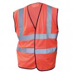 Beeswift High Visibility Mesh Vest Orange L BSW31021