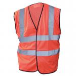 Beeswift High Visibility Mesh Vest Orange 4XL HVMWOR4XL BSW31029