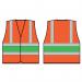 Beeswift High Visibility Vest Orange/Green M BSW31331