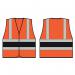 Beeswift High Visibility Vest OrangeBlack 5XL HVVA2BL5xL BSW31607
