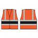 Beeswift High Visibility Vest OrangeBlack 2XL HVVA2BL2XL BSW31609