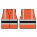 Beeswift High Visibility Vest OrangeBlack XL HVVA2BLXL BSW31611