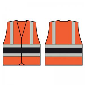 Beeswift High Visibility Vest OrangeBlack S HVVA2BLS BSW31617
