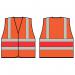 Beeswift High Visibility Vest Orange/Red 2XL BSW31625