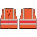 Beeswift High Visibility Vest OrangeRed 2XL HVVA2R2XL BSW31625