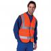 Beeswift High Visibility Waistcoat Full App G Red S BSW31689