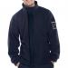 Beeswift ARC Compliant Fleece Jacket Navy Blue 3XL BSW32954