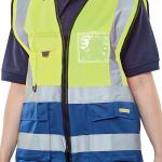 Beeswift High Visibility Two Tone Executive Waistcoat BSW33027